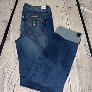 Hudson Bacara crop straight jeans women’s size 29